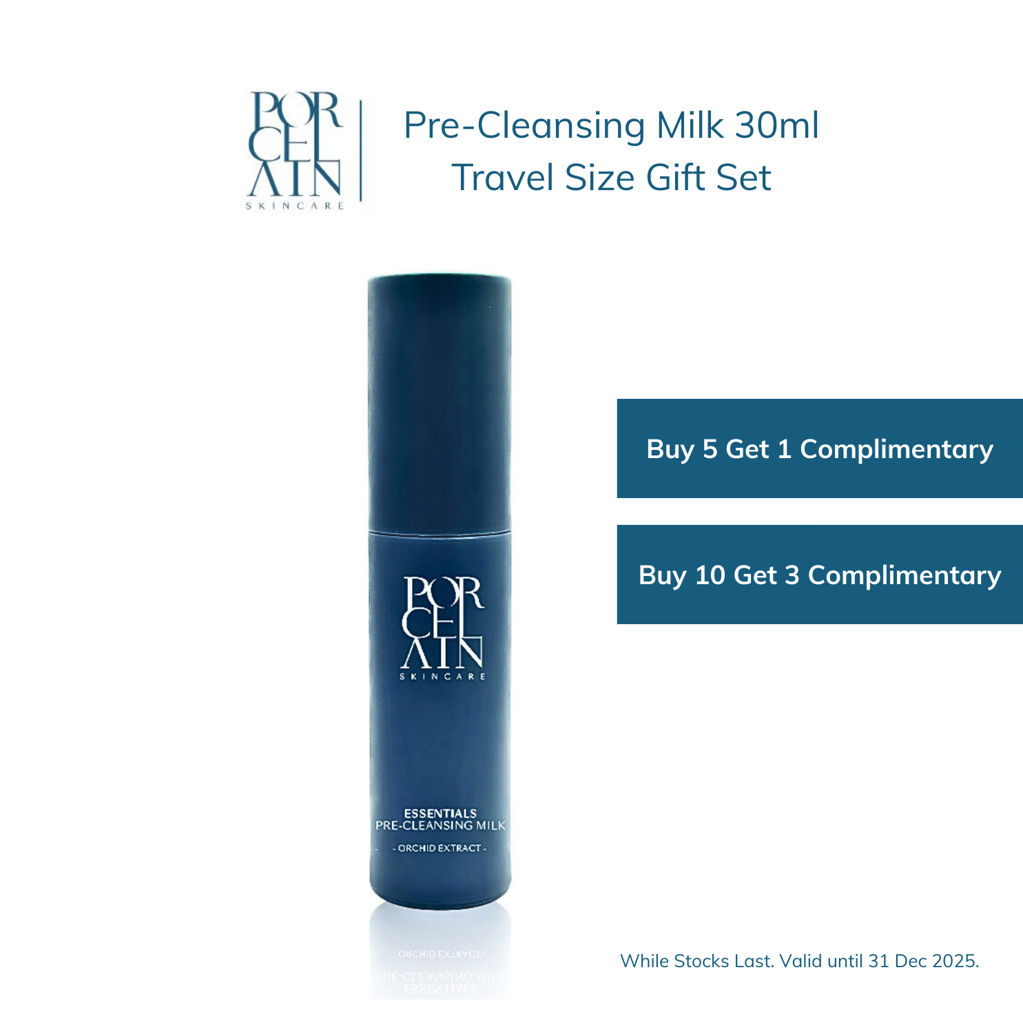 Pre-Cleansing Milk 30ml – Travel Size Gift Set